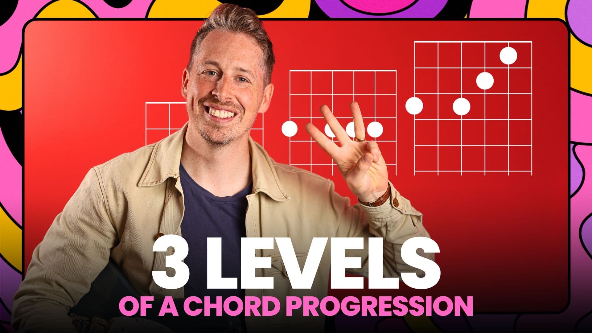 3 Levels Of A Chord Progression... Easy, Medium & Hard!