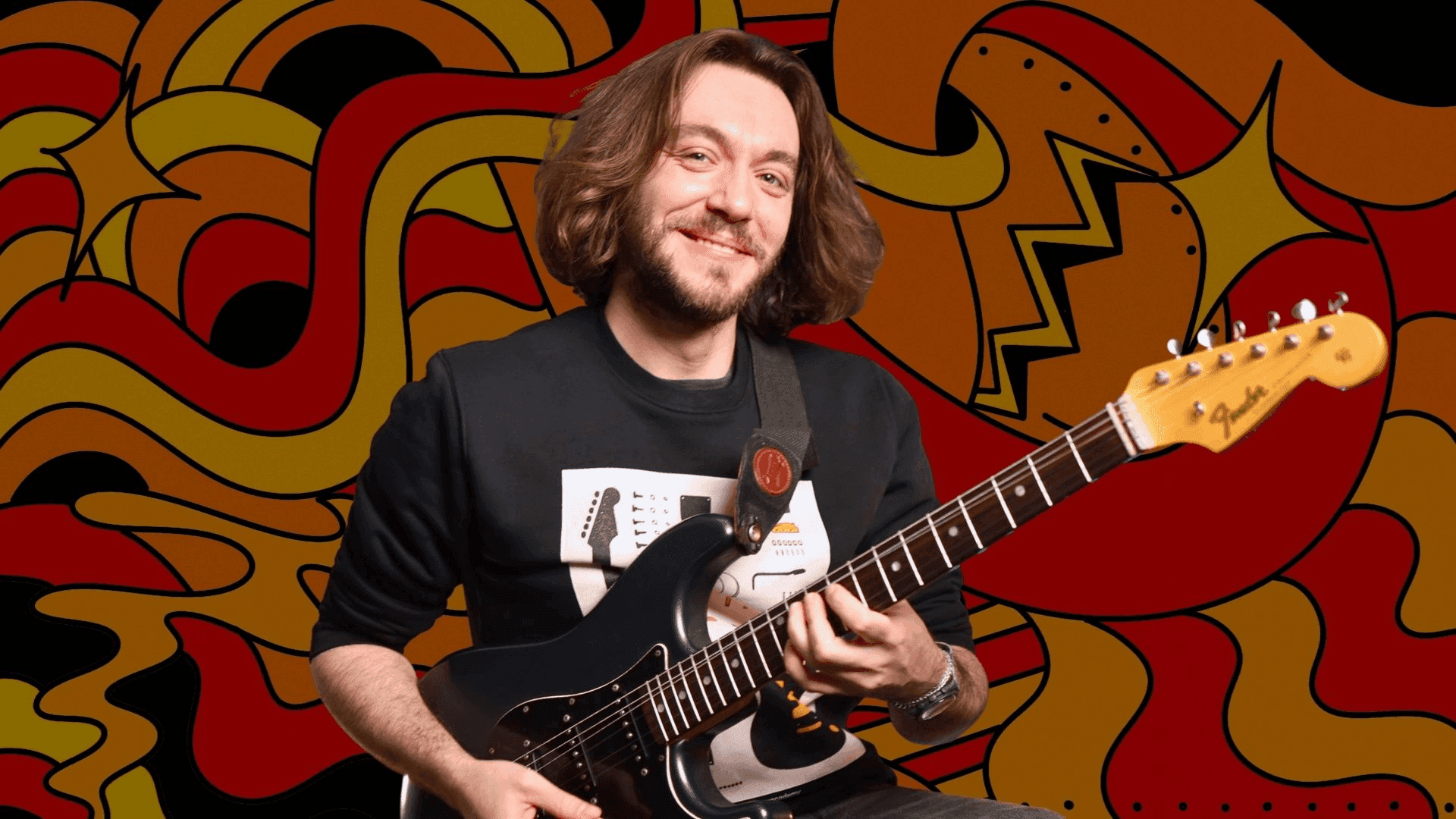 Dark Red Guitar Lesson