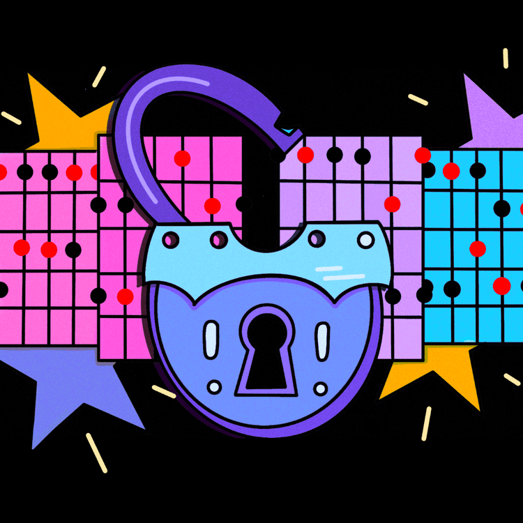 Unlocking Minor CAGED banner
